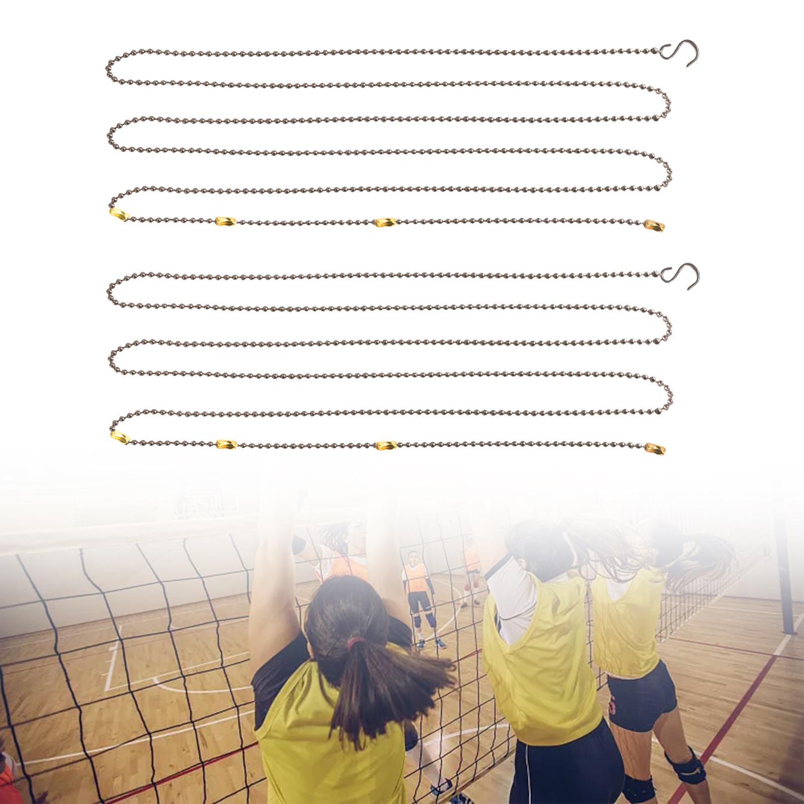 Sports Equipment In School - Hafif Bakır Voleybol Filesi Ölçü Zinciri