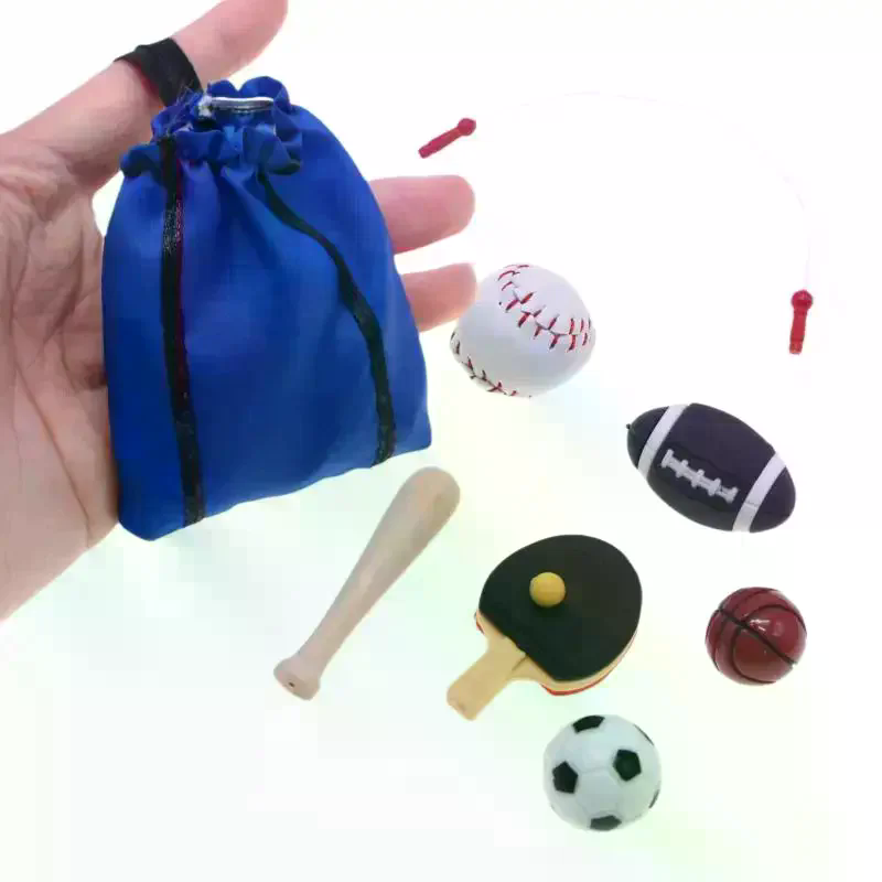Sports Equipment Basketball - 1/12 Dollhouse Simülasyon Mini Spor Ekipmanları