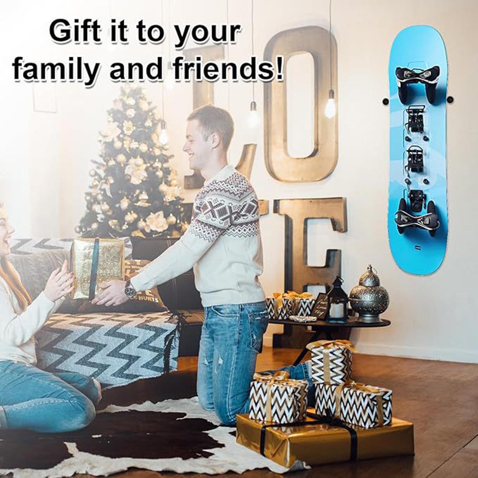 Sports Equipment Stores - Duvara Monte Kayak Askıları Dikey Snowboard